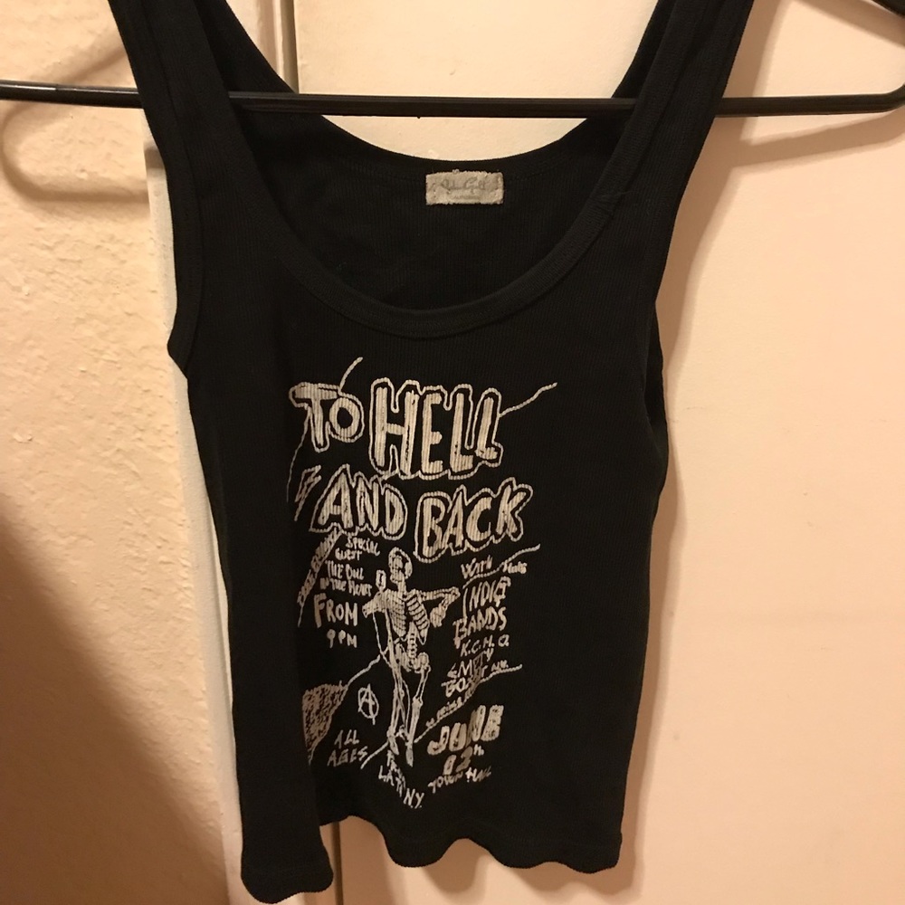Brandy melville tank top (spooky)